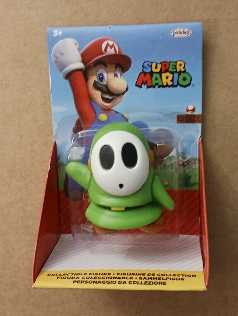 2.5" GREEN SHY GUY Super Mario World of Nintendo Jakks Pacific 2024 New